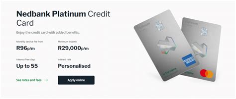 nedbank platinum credit card replacement.